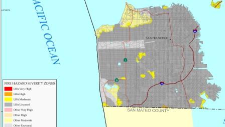 CalFire's San Francisco Map