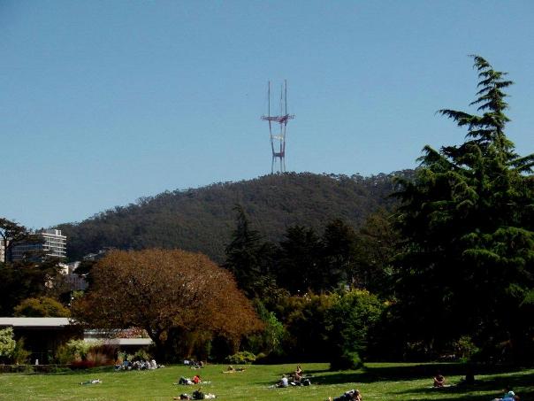 Mt Sutro from Golden Gate Park (Photo: LC)