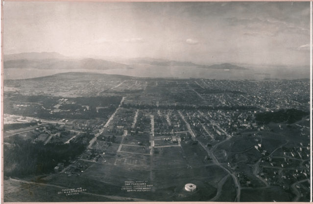 old sf sutro forest n Tank Hill c 1906